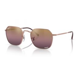 Ray-Ban RB3694 Jim Rose Gold Red Mirror Polar