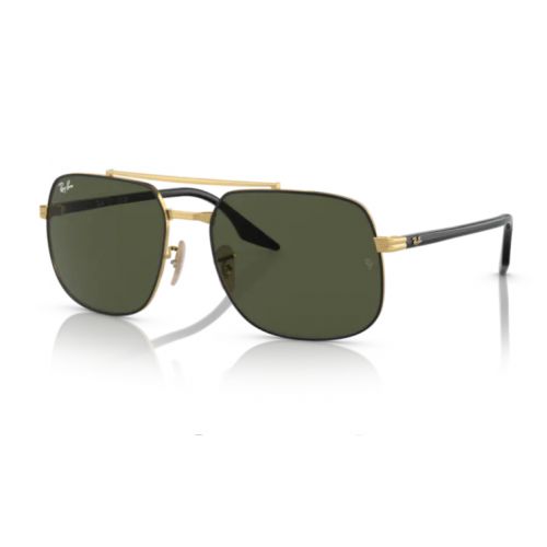 Ray-Ban RB3699 Black On Arista Green Lens