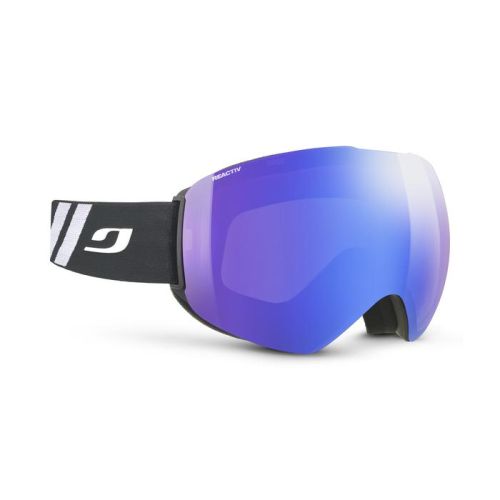 Julbo Skydome Noir/Blanc Reactiv High Contrast 1-3 Flash Bleu