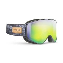 Julbo masque de ski Cyrius Noir/Gris Reactiv Performance 2-3 HC Flash Vert