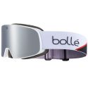 Bollé Masque de Ski Nevada SMALL Race White Matte - Black Chrome Cat.3