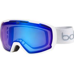 Bollé Masque de Ski Laika - White Monogram Matte - Phantom Vermillon Blue Cat.1-3