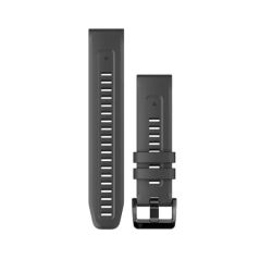 Garmin Bracelet Fénix QuickFit Silicone Graphite - 22mm