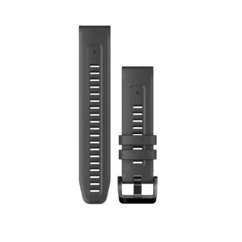 Garmin Bracelet Fénix QuickFit Silicone Graphite - 22mm