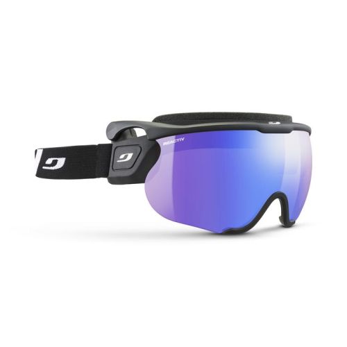 Julbo Sniper Evo L Noir/Noir Reactiv 1-3 High Contrast Flash Bleu