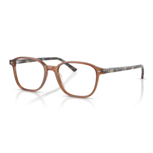 Ray-Ban RX5393 Leonard Havana On Light Blue