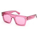  Tom Ford TF0711 Shiny Fuchsia - Rose Mirror