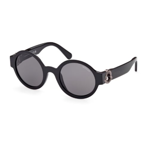 Moncler ML0243 Atriom Shiny Black - Gray Polar Mirror