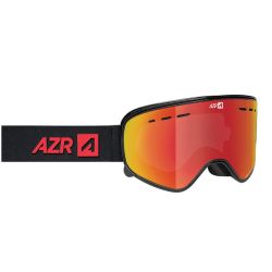 AZR Masque de Ski Earth OTG Noir Bleu 2 écrans Full Bleu S3 + S1 Yellow