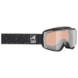 AZR Masque de Ski Urion OTG Noir Matt S2 Antifog Orange