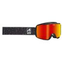 AZR Masque de Ski Urion OTG Noir Matt S2 Antifog Orange