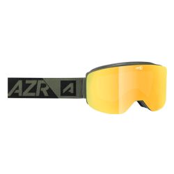 AZR Masaue de Ski Galaxy OTG Noir Mate 2 écrans Yellow S3 + Yellow S0