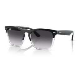 Ray-Ban RB4487 Steve Black On Transparent Grey Gradient Blue Lenses