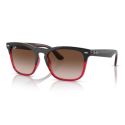 Ray-Ban RB4487 Steve Grey On Transparent Red Gradient Brown