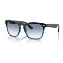 Ray-Ban RB4487 Steve Black On Transparent Blue Gradient Blue