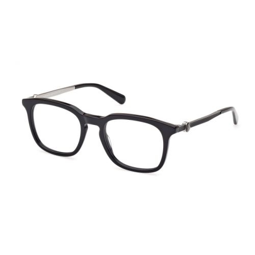 メガネ MONCLER Woman Optical frames Black ML5176 001 Moncler ML5176 Shiny Black