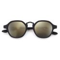 Moken Eyewear The Brend Black/Gold Polarized