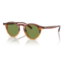 Oliver Peoples OP-13 Sun Dark Amber Gradient Green Cat.2