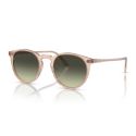 Oliver Peoples O'Malley Sun Canarywood Gradient G-15 Polar Green