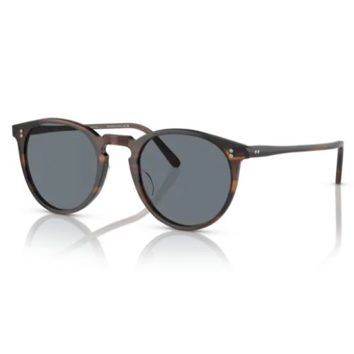 Oliver Peoples O'Malley Sun Canarywood Gradient G-15 Polar Green