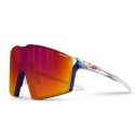 Julbo Edge Collection Groupama-FDJ - Cristal/Bleu MetalSpectron 3 Flash Red