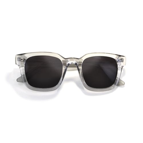 Moken Eyewear Miles Crystal Grey Polarized