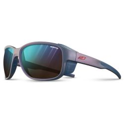 Julbo Montebianco 2.0 Irisé Cyan/Rouge- REACTIV Performance 2-4 Flash Bleu