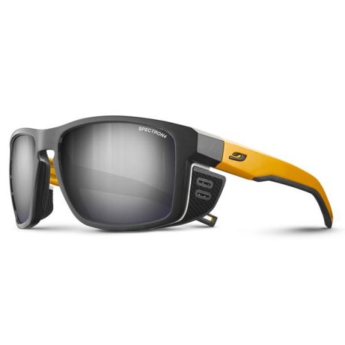 Julbo Shield Noir/Jaune/Blanc - Spectron 4 Flash Argent