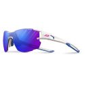 Julbo Aerolite Blanc/Bleu Gris - REACTIV Performance 1-3 Hight Contrast