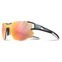 Julbo Aerolite Noir Mat Translucide/Rose Pastel- Reactiv Performance 1-3 Amplifier