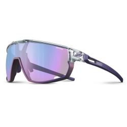 Julbo Rush Capsule Ultra Violet Series Gris Translucent/Violet - Spectron 1CF Flash Bleu