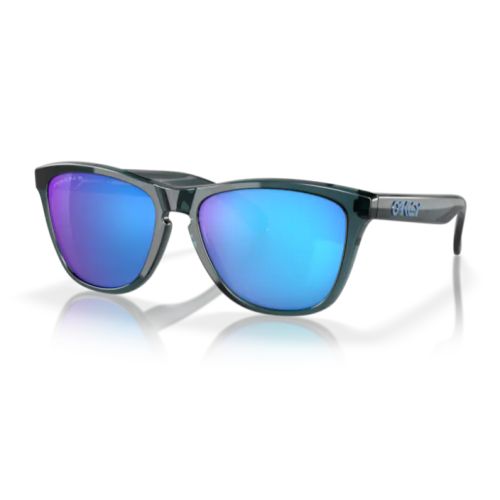 Oakley Frogskins Crystal Black-Prizm Sapphir Irid Polarized