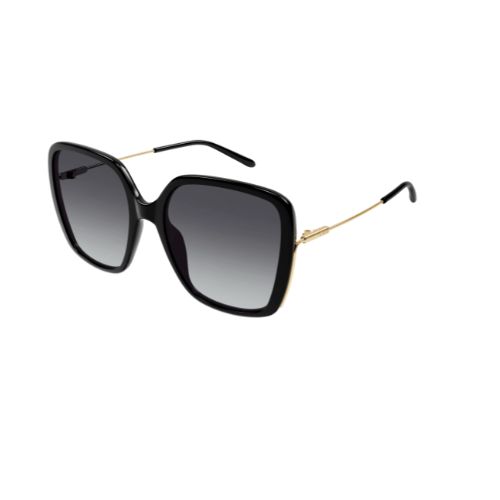 Chloé CH0173S Black Gold Grey lenses