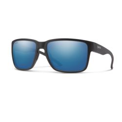 Smith Emerge Matt Black Chromapop Blue Mirror Polarized