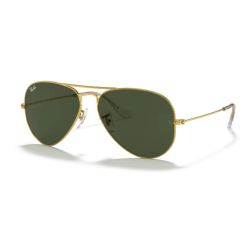 Ray-Ban Aviator Classic Gold Crystal Green