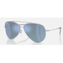 Ray-Ban Aviator Reverse Silver Dark Grey Mirror