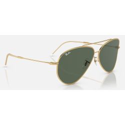 Ray-Ban Aviator Reverse Silver Dark Grey Mirror