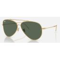 Ray-Ban Aviator Reverse Arista Dark Green