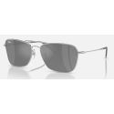 Ray-Ban Caravan Reverse Silver Dark Grey Mirror