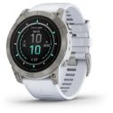 Garmin Epix Gen.2 51mm Sapphire Titane Silver avec bracelet blanc