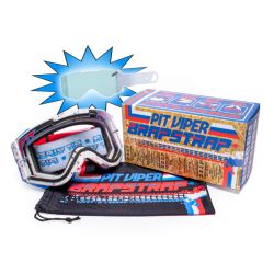Pit Viper MTB Goggles The Roost Rocket Brapstrap