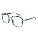 Chloé CH0034O Green Blue Transparent