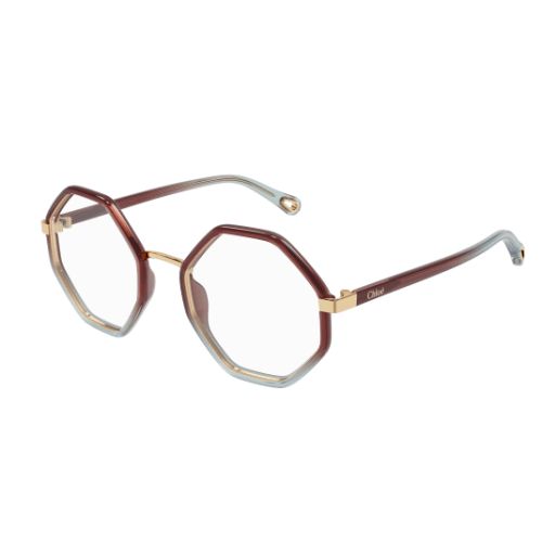 Chloé CH0132O Brown Blue Transparent