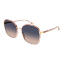 Chloé CH0031S Orange Transparent Blue Smoke Lenses