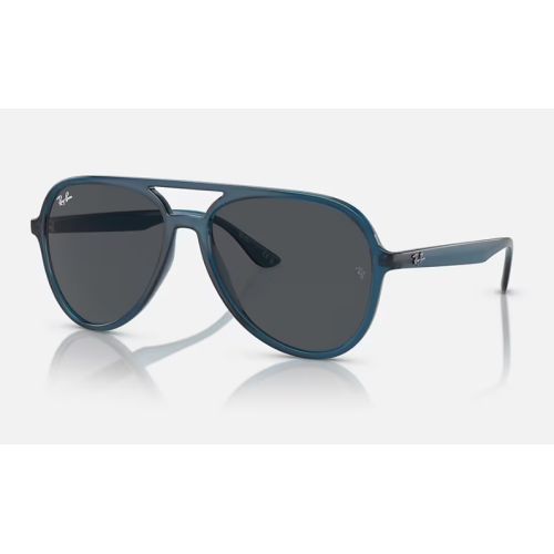 Ray-Ban RB4376 Opal Dark Blue Dark Grey Lens