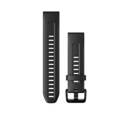 Garmin Bracelet Fénix QuickFit Black Silicone - 20mm