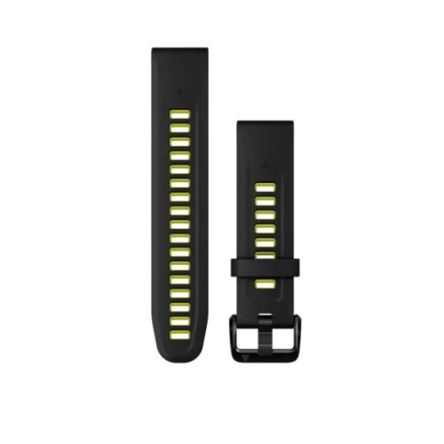 Garmin Bracelet Fénix QuickFit Orange/Black Silicone - 20mm