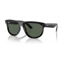 Ray-Ban Boyfriend Reverse Black Dark Green Cat.3