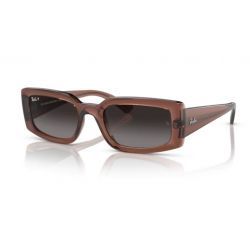 Ray-Ban RB4395 Kiliane Transparent Brown Grey Gradient Polar Lenses