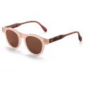 PANTOS Paris Bold Edition Milky Pink & Light Tortoise - Brown Organic Lenses